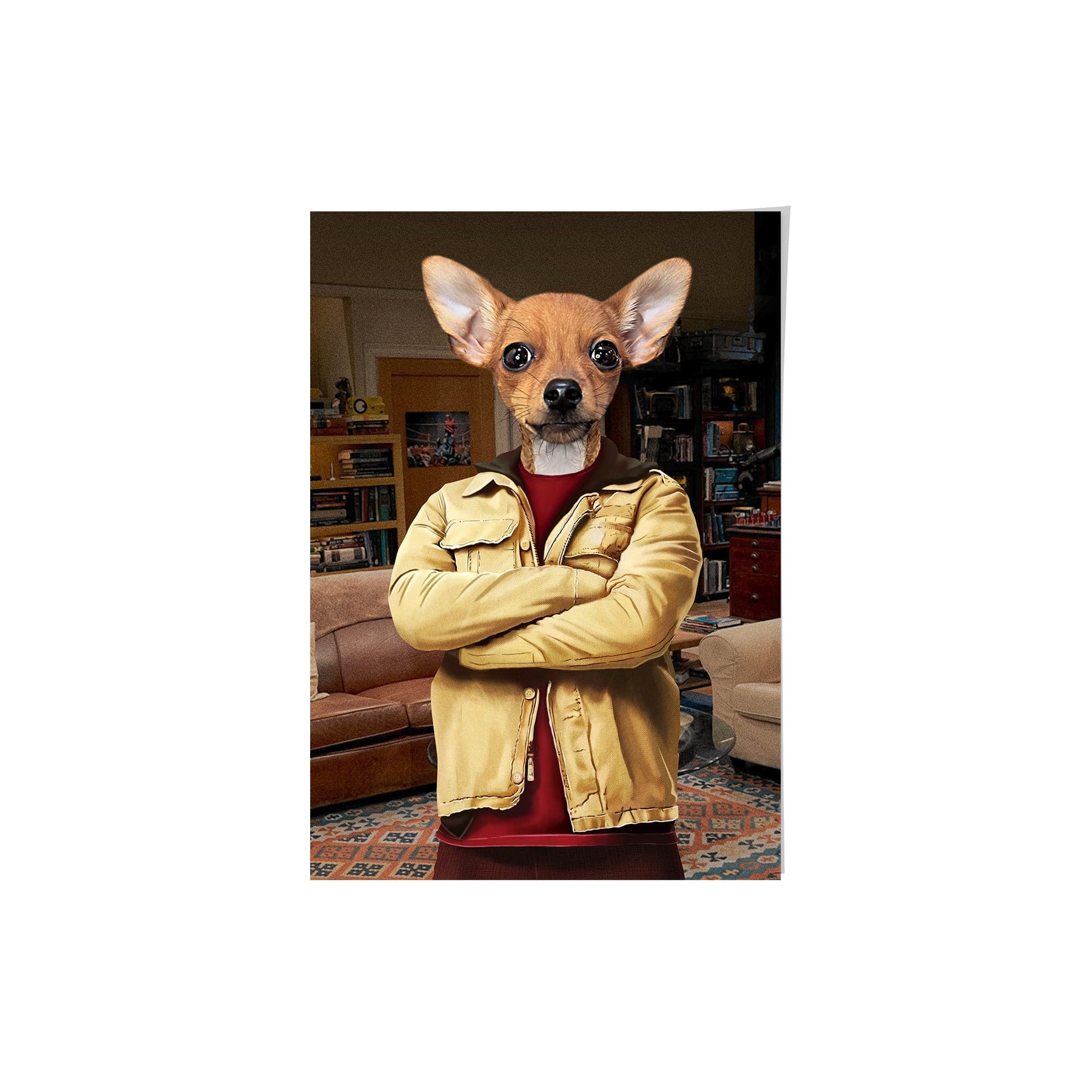 The Small Nerd - Custom Pet Poster