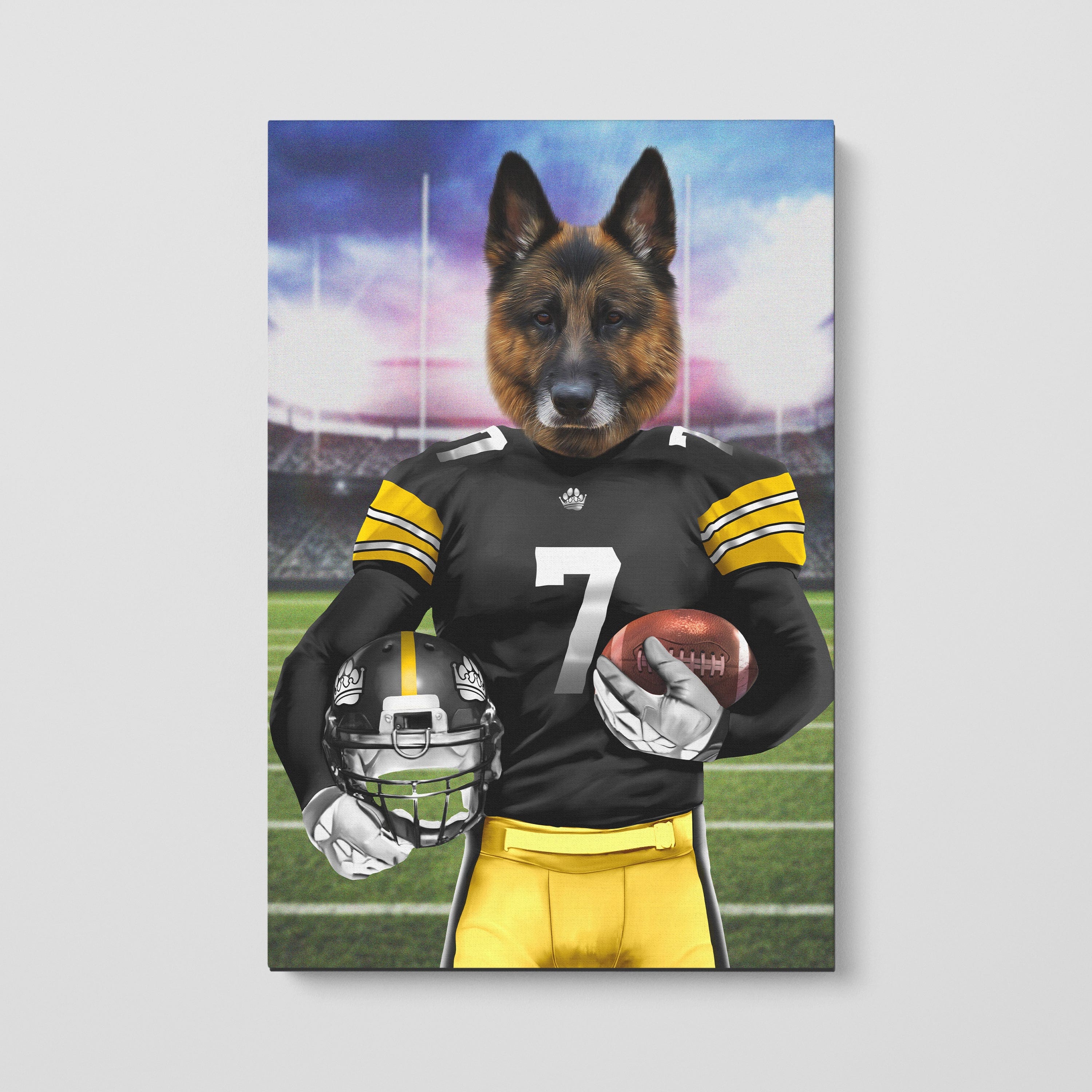 The Snack Steelers - Custom Pet Canvas