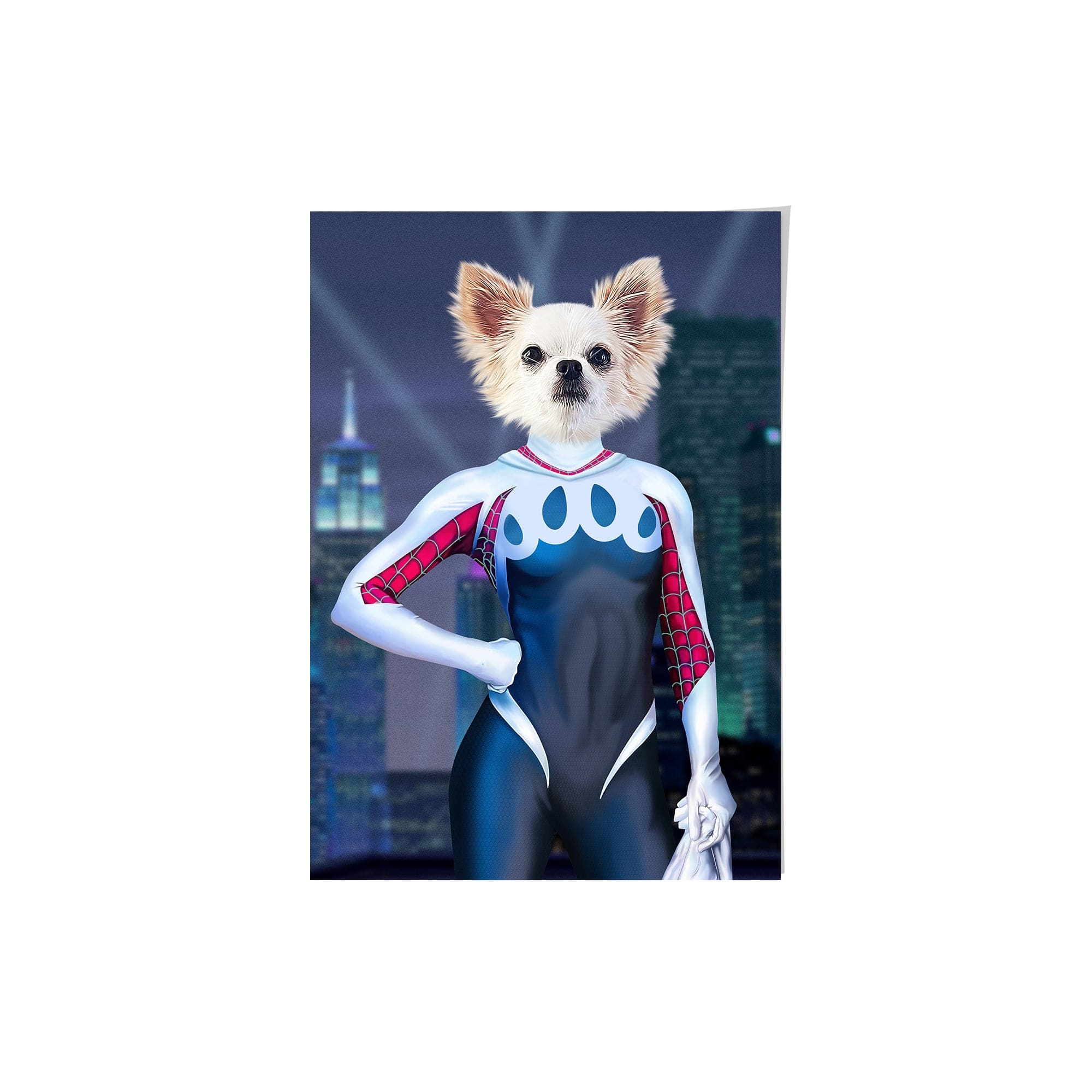 The Spider Girl - Custom Pet Poster