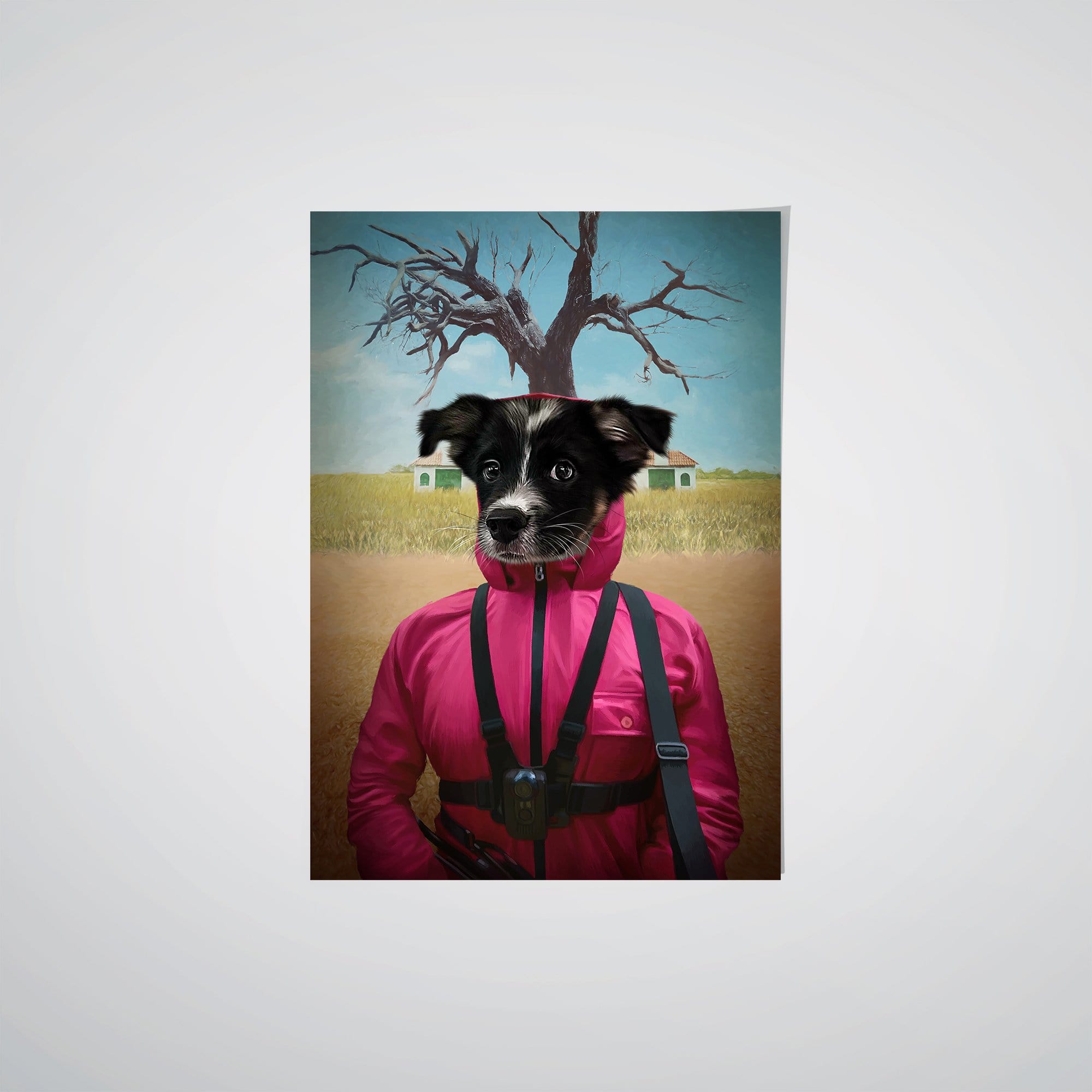 Squid Guard - Custom Pet Poster