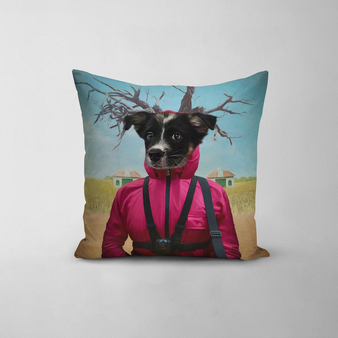 Squid Guard - Custom Throw Pillow