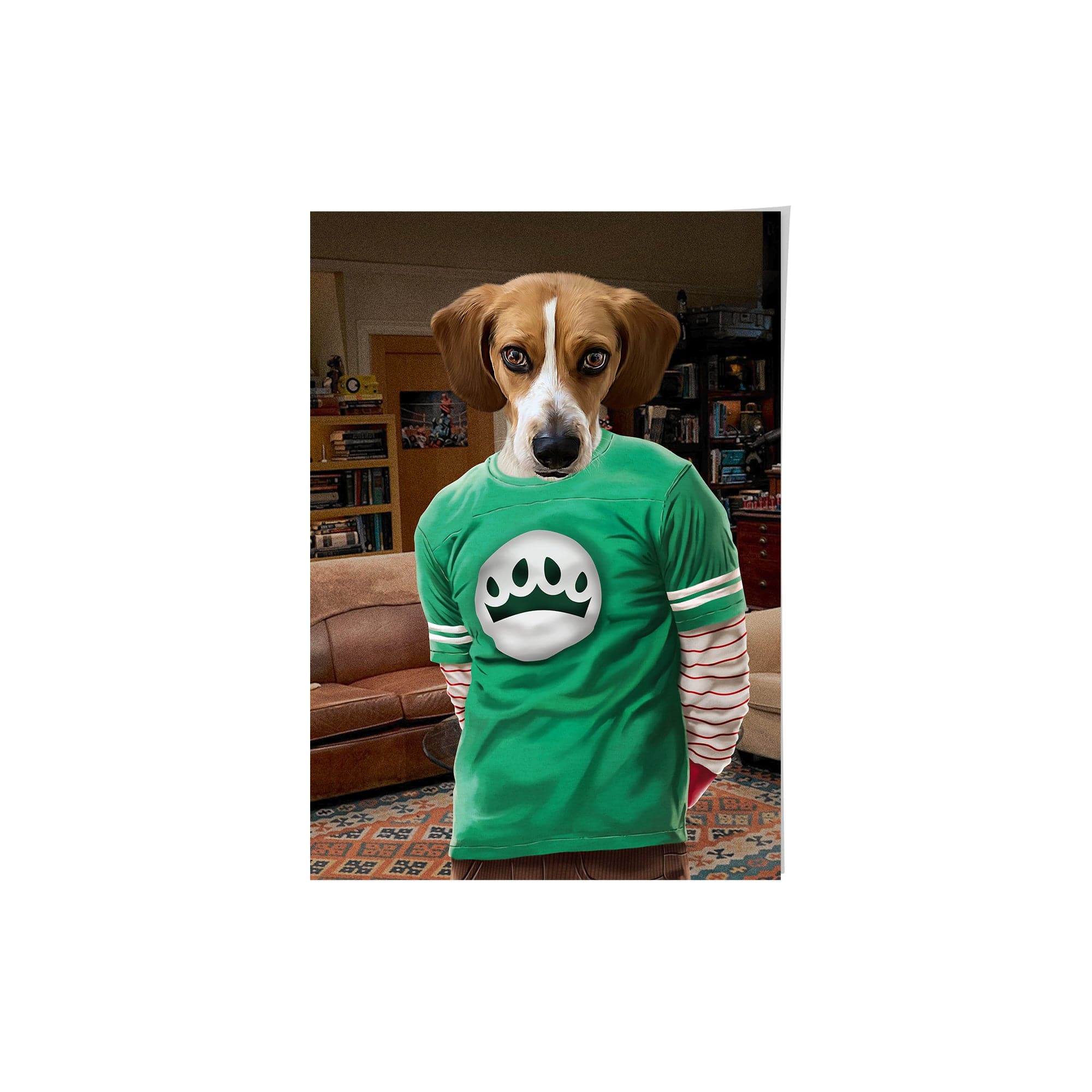 The Tall Nerd - Custom Pet Poster