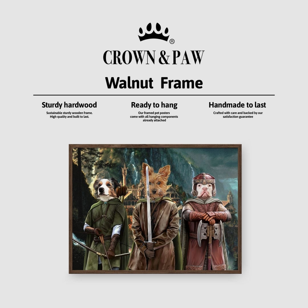 The Three Pawtectors - Custom Pet Poster