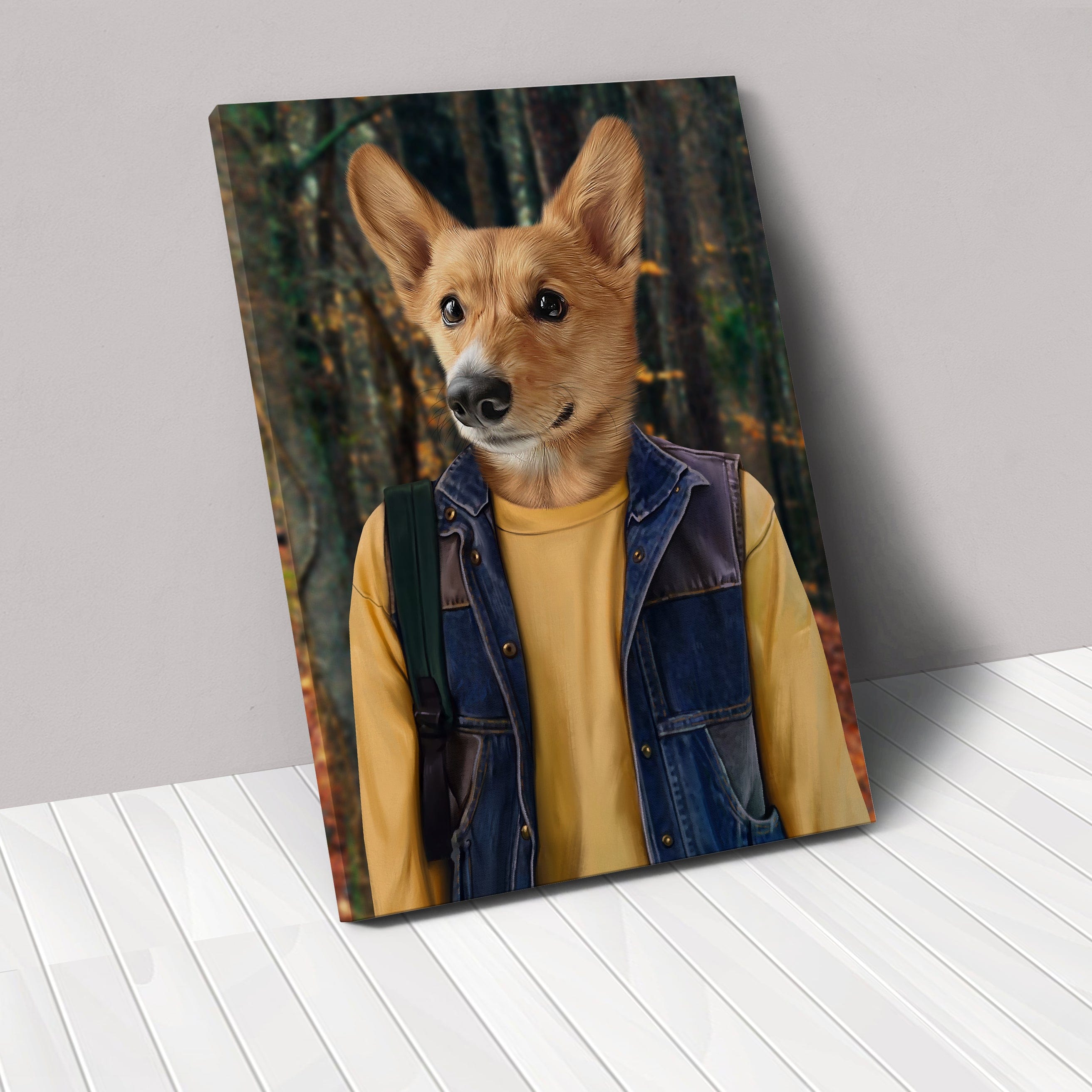 The Tough Friend - Custom Pet Canvas