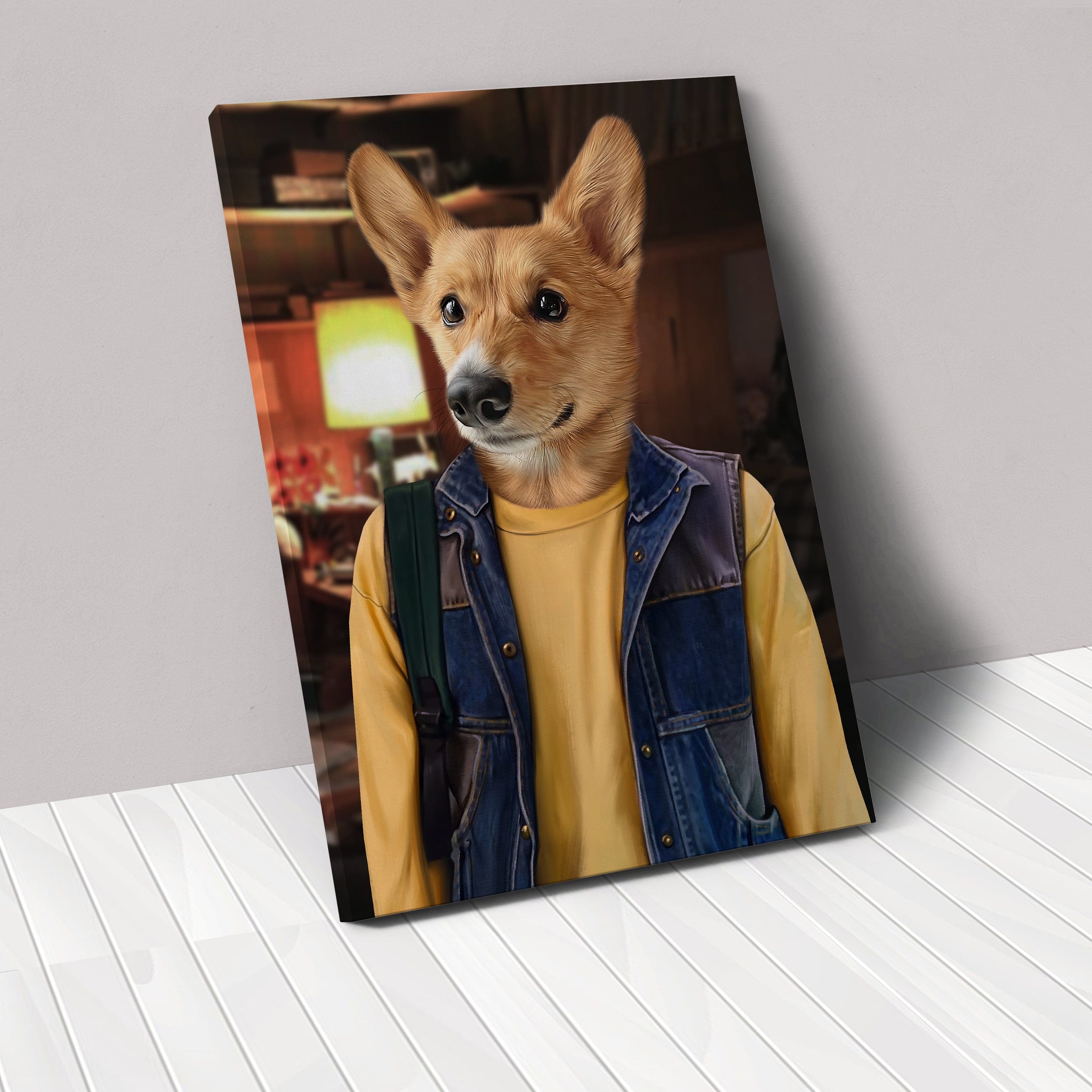 The Tough Friend - Custom Pet Canvas