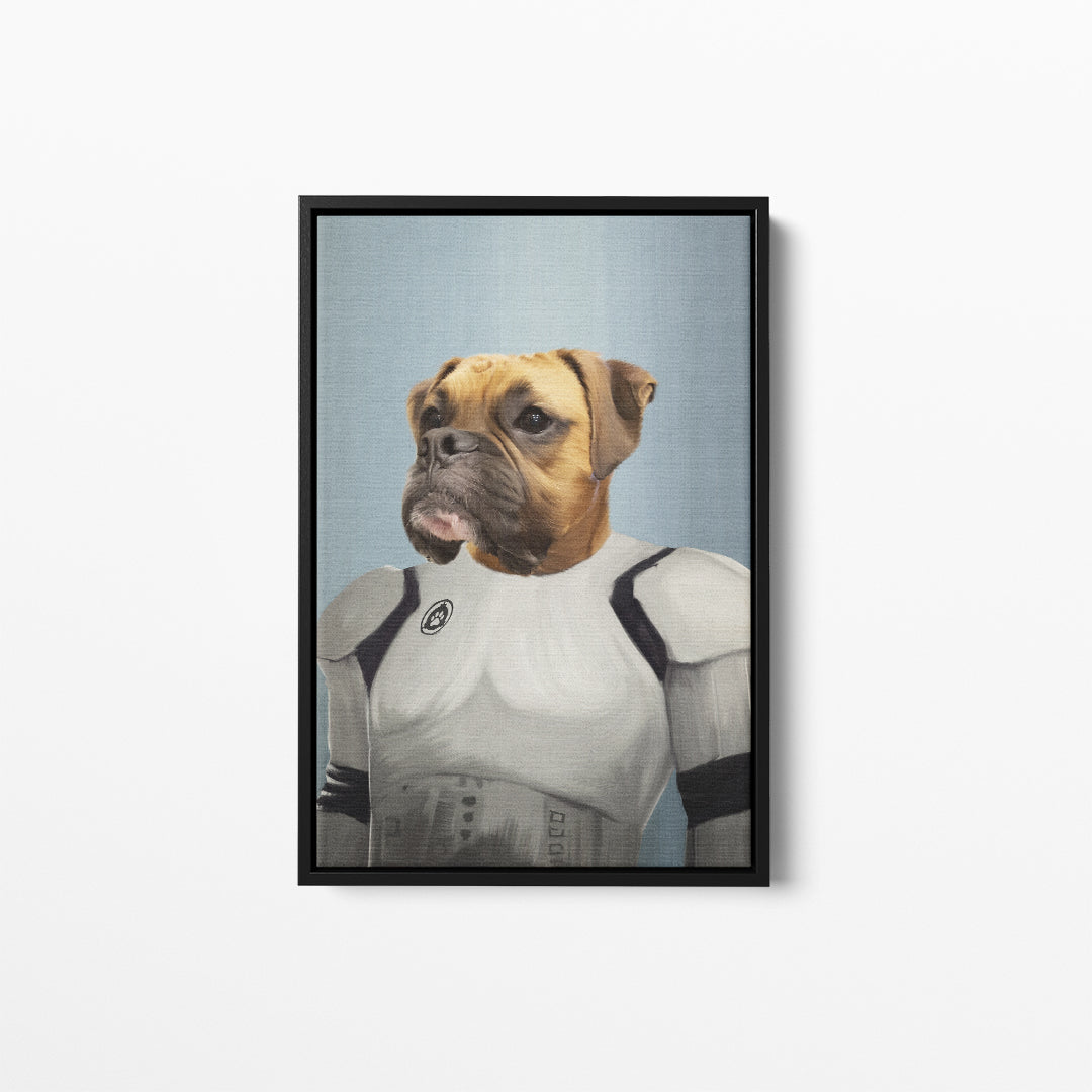 The Trooper - Custom Pet Canvas
