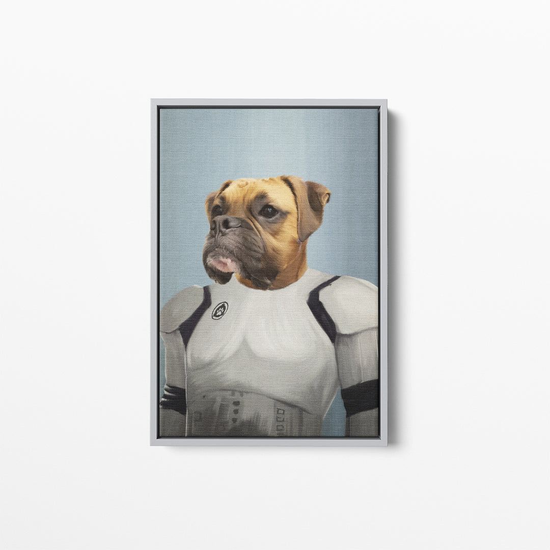 The Trooper - Custom Pet Canvas
