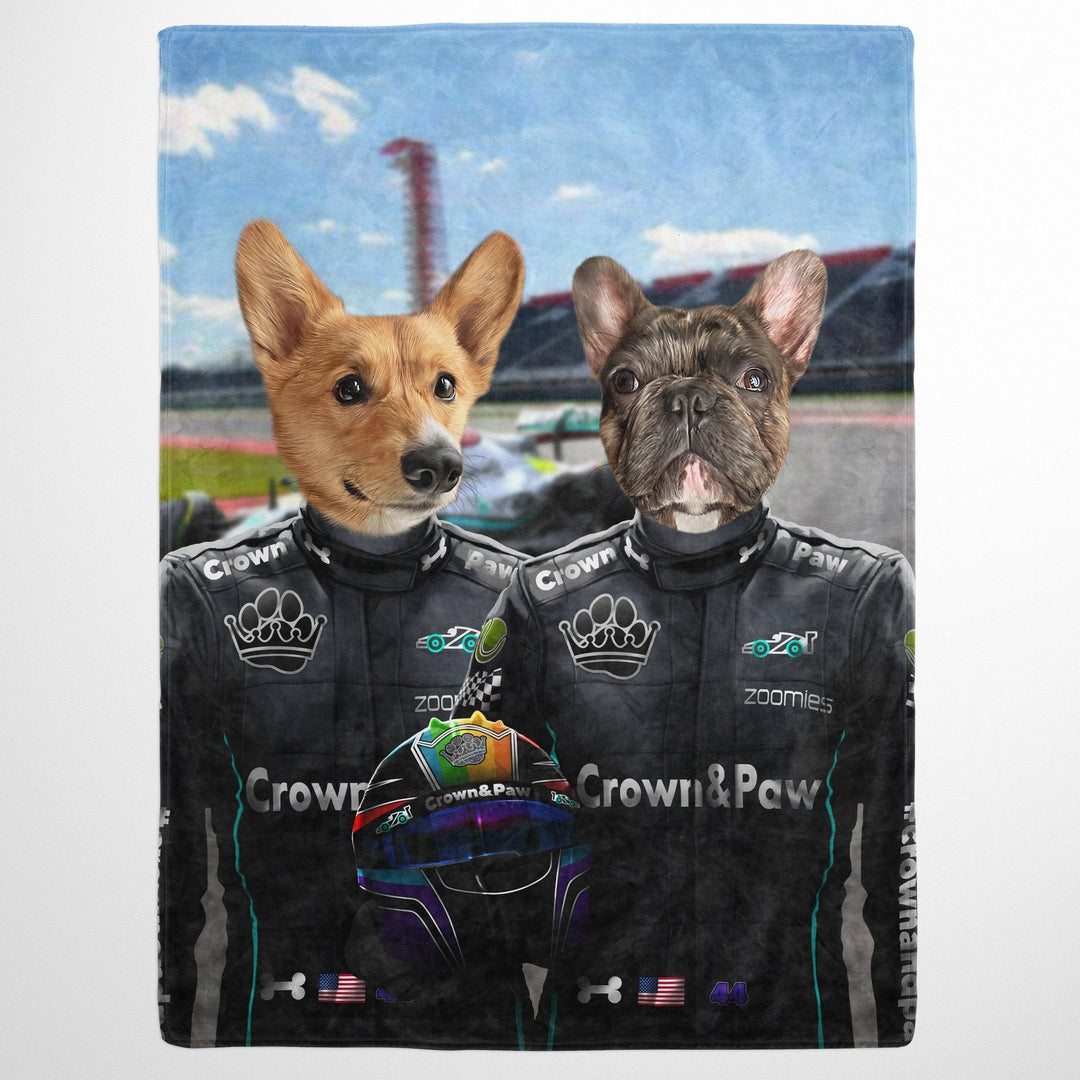 The Veteran Drivers - Custom Pet Blanket