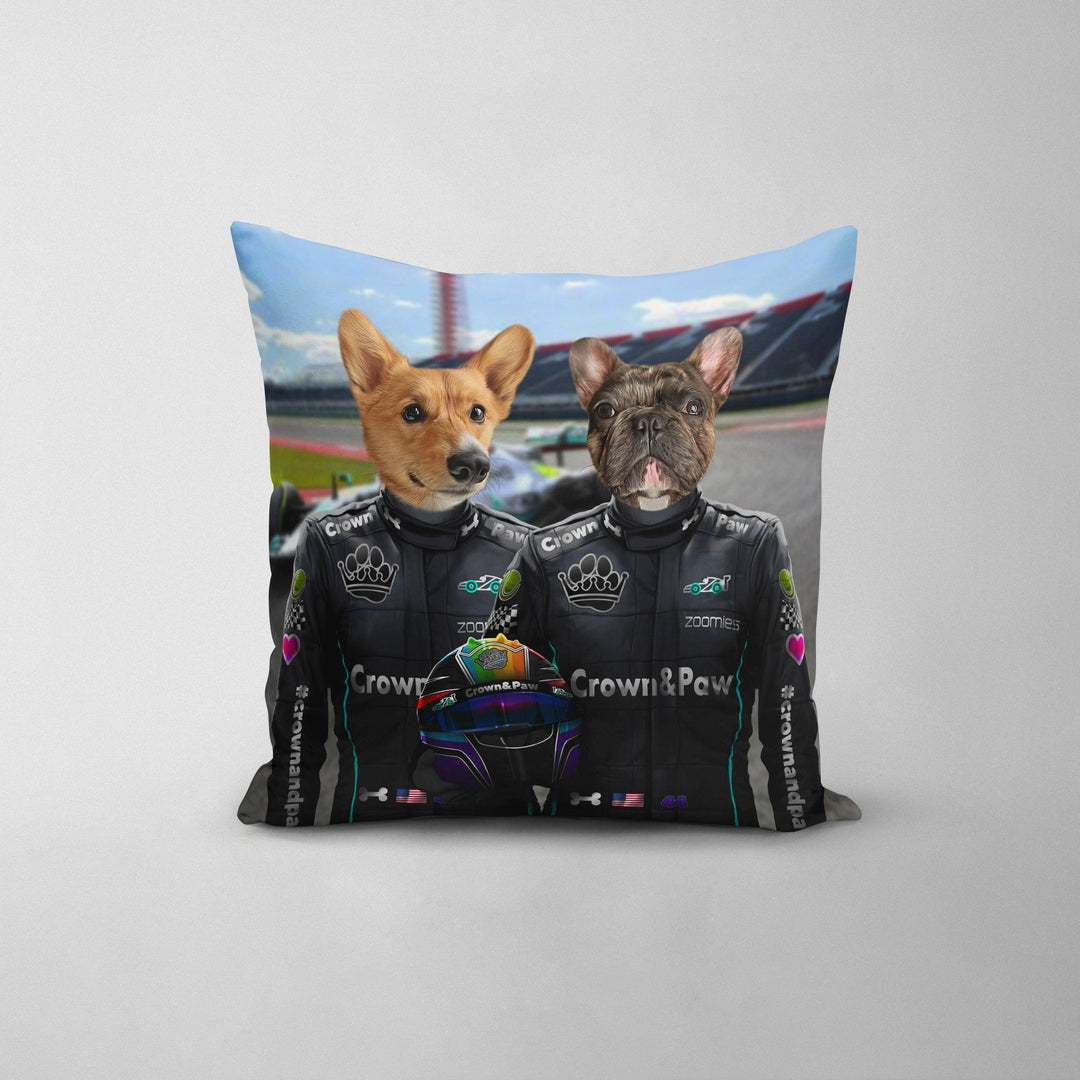 The Veteran Drivers - Custom Throw Pillow