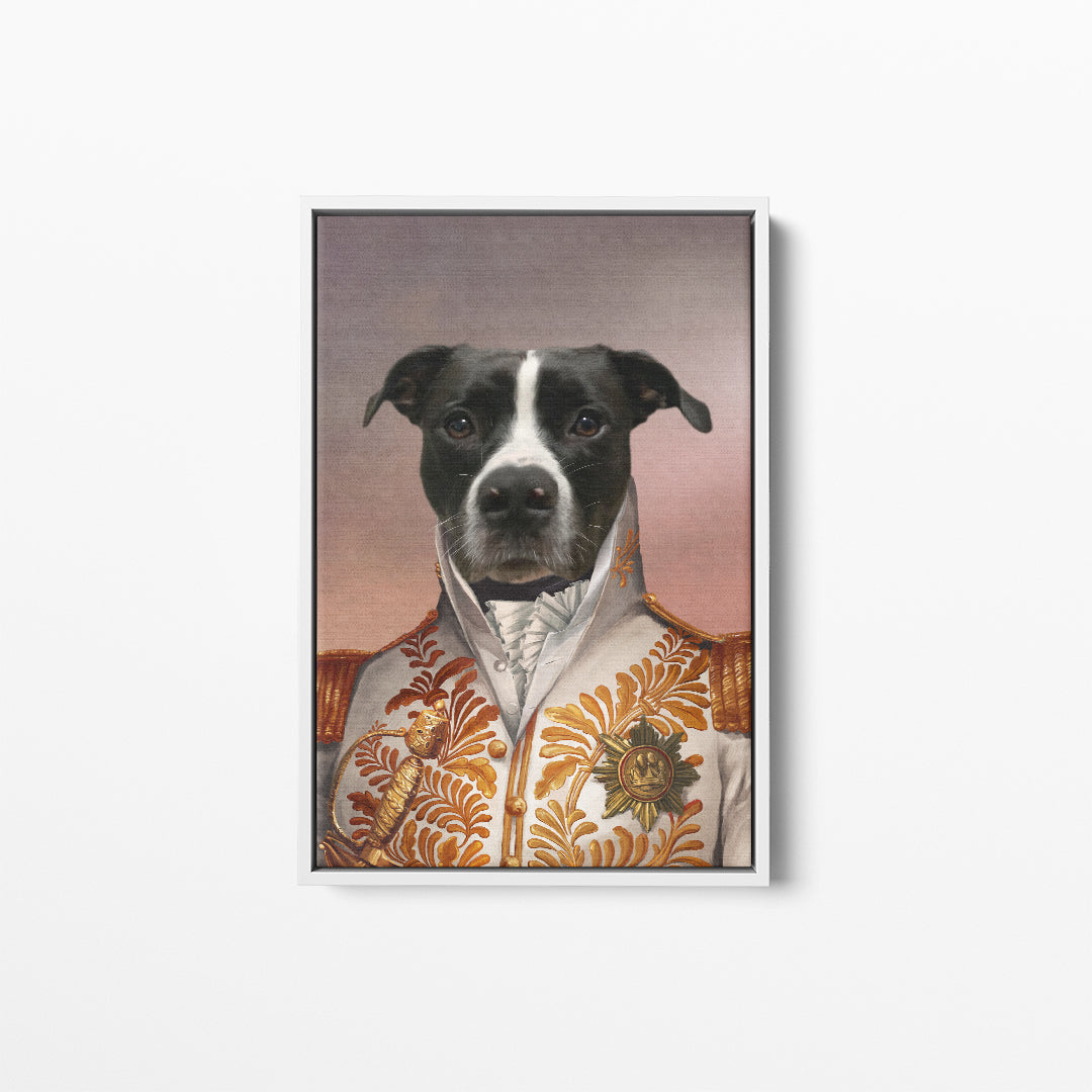 The White General - Custom Pet Canvas
