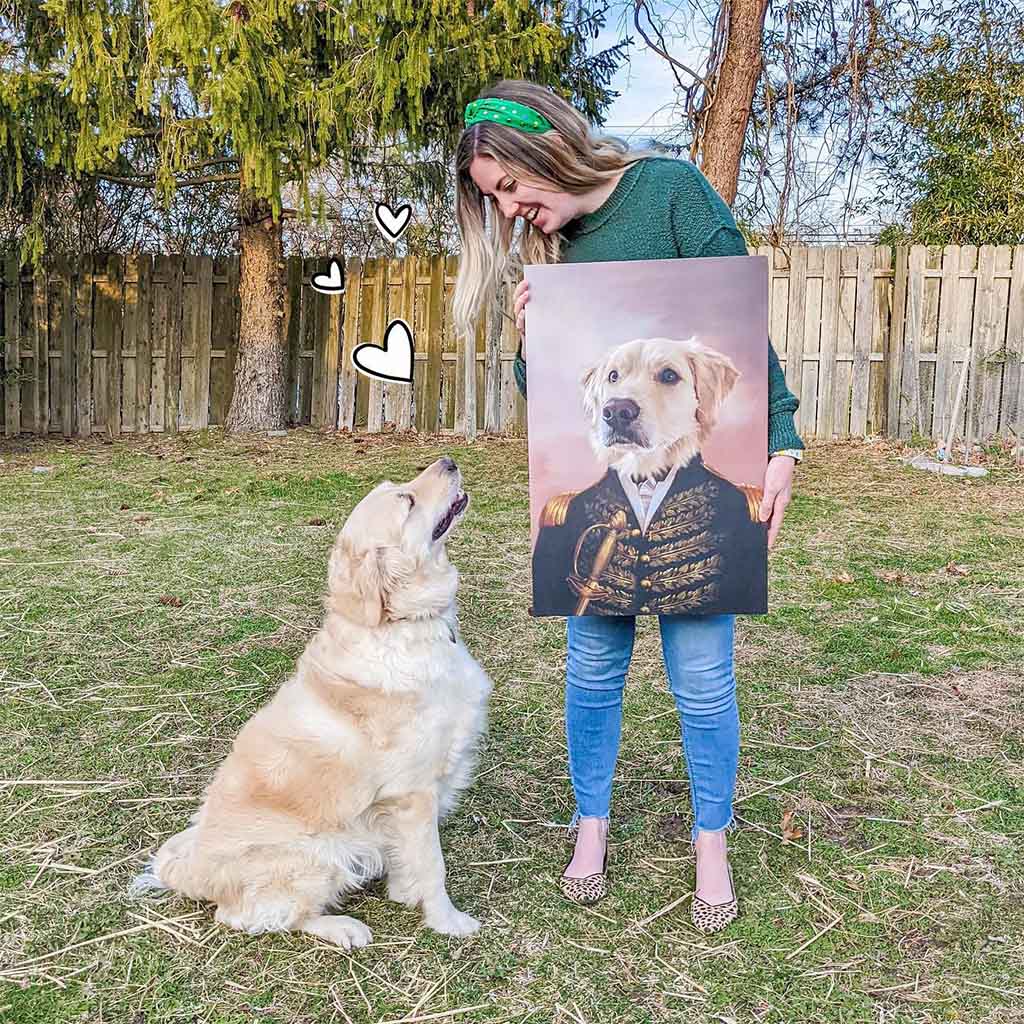 The General - Custom Pet Canvas