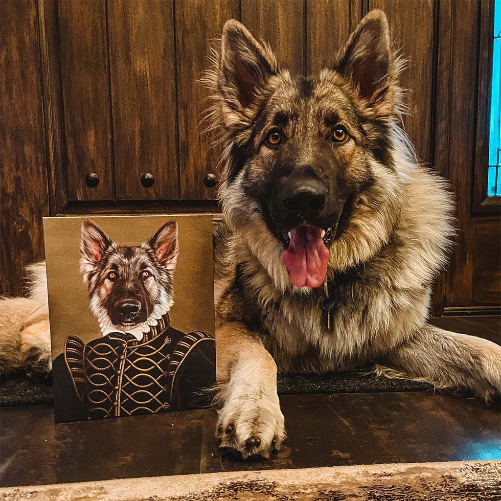 The Noble - Custom Pet Canvas