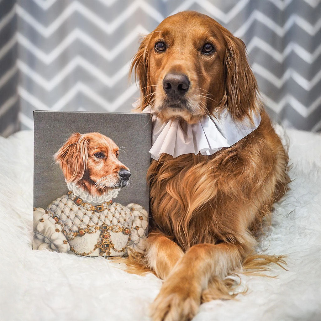 The Princess - Custom Pet Canvas
