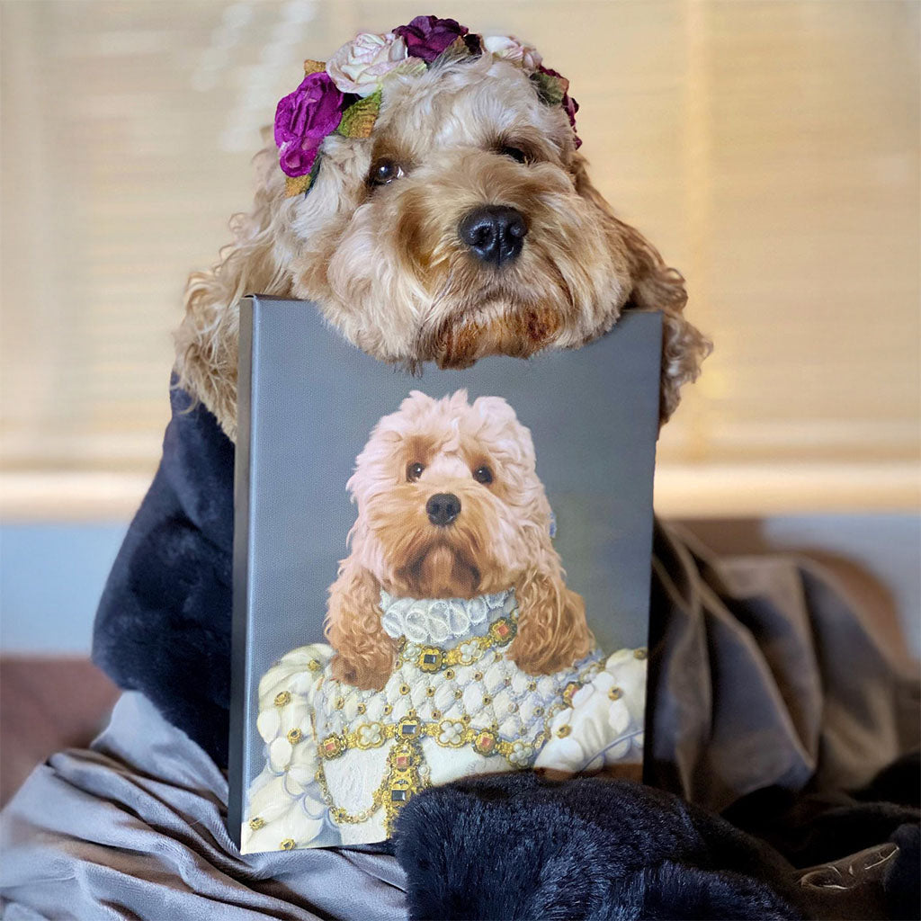The Princess - Custom Pet Canvas