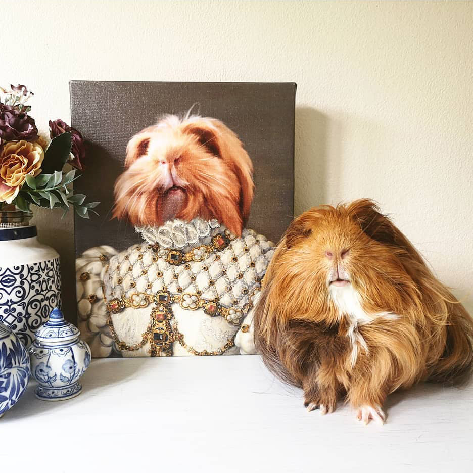 The Princess - Custom Pet Canvas