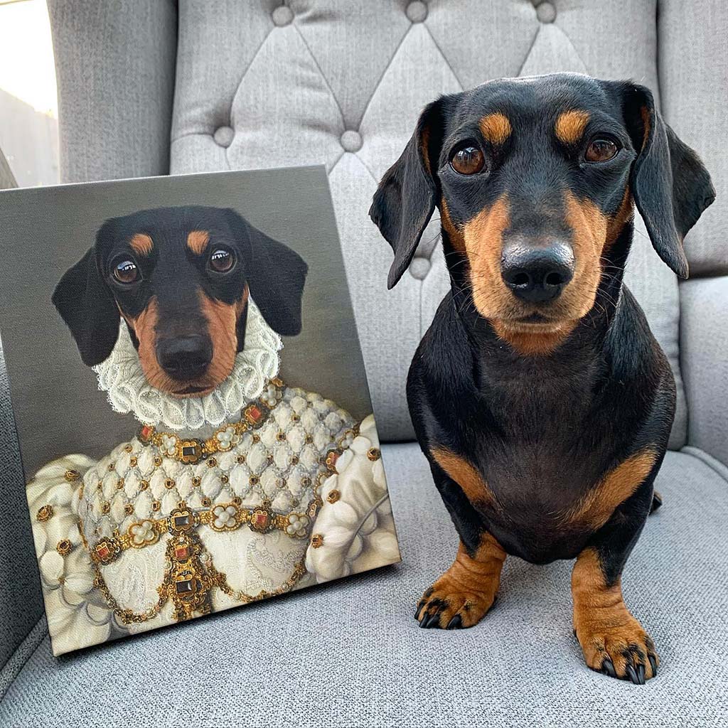 The Princess - Custom Pet Canvas