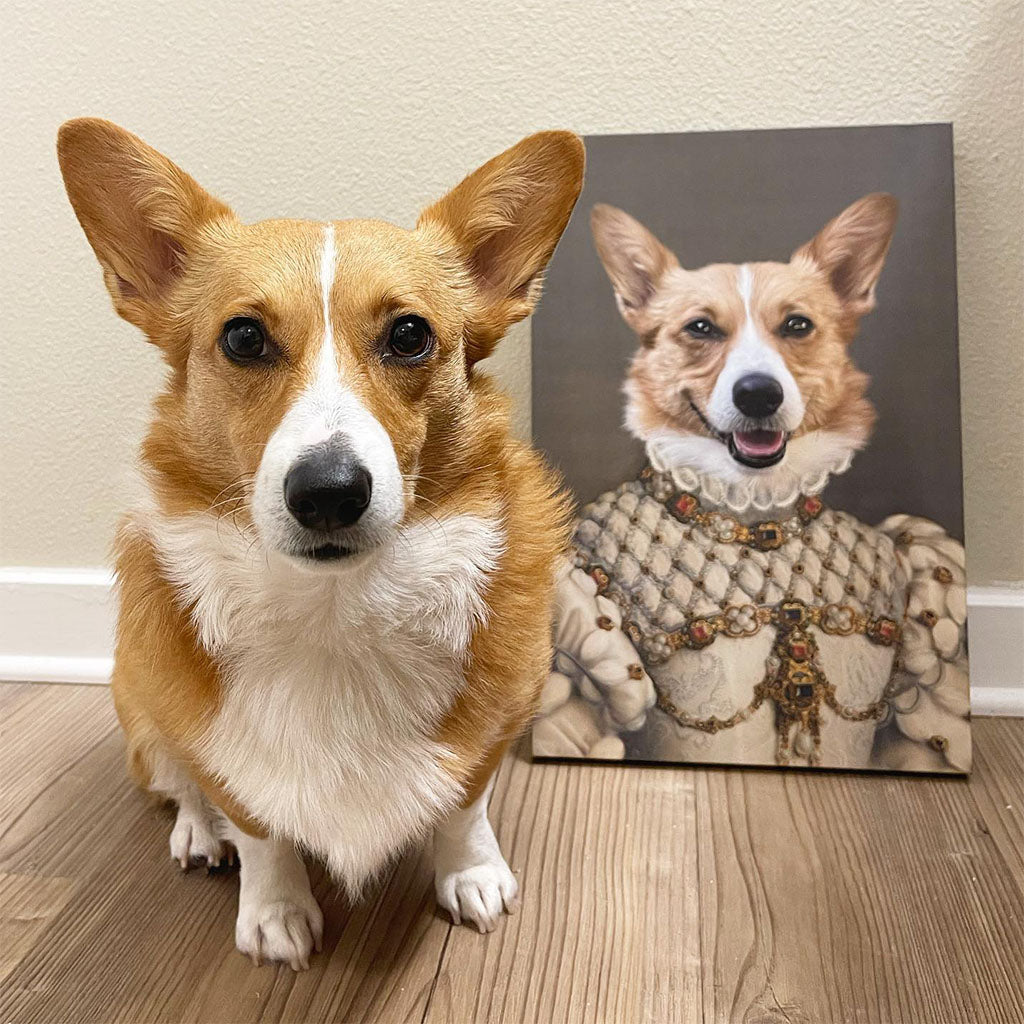 The Princess - Custom Pet Canvas