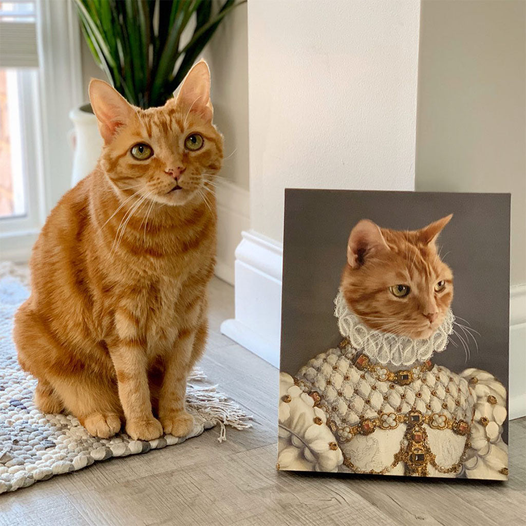 The Princess - Custom Pet Canvas