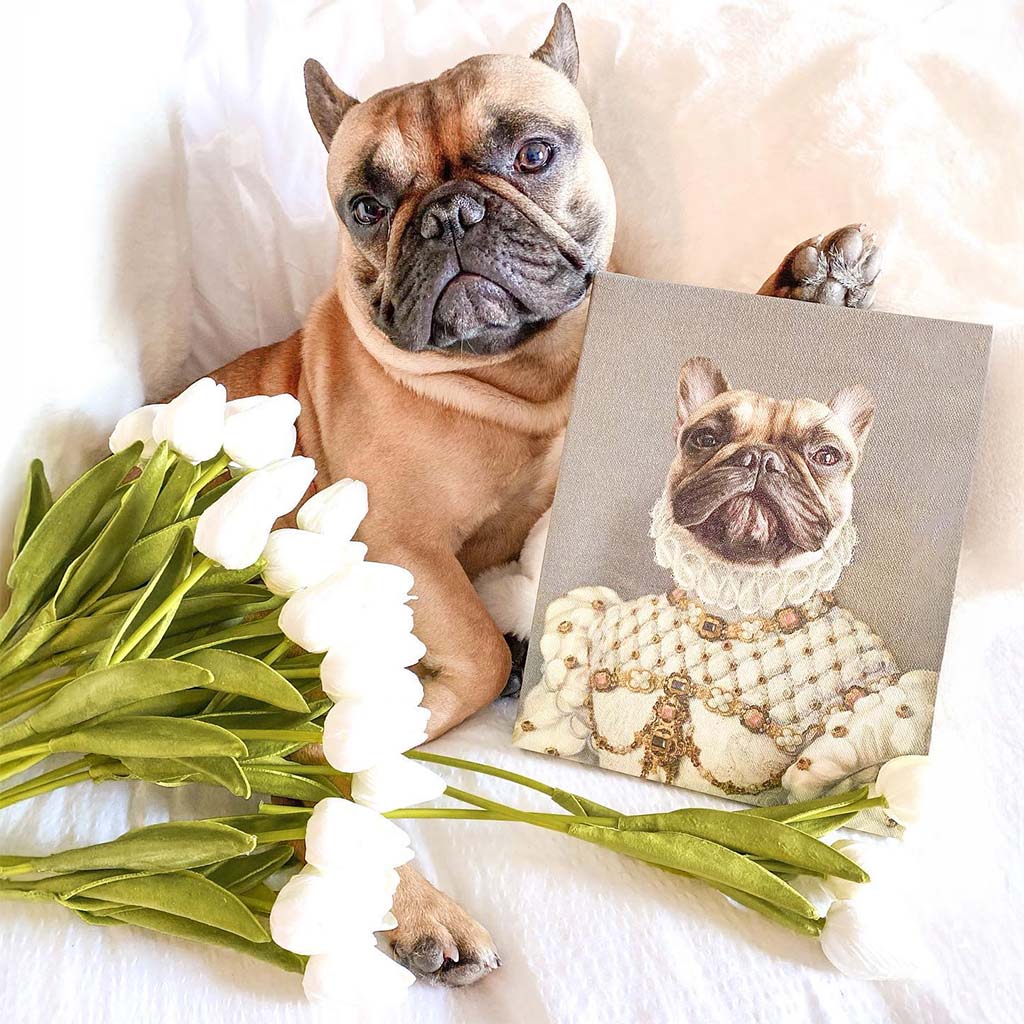 The Princess - Custom Pet Canvas