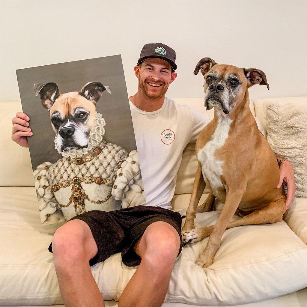 The Princess - Custom Pet Canvas