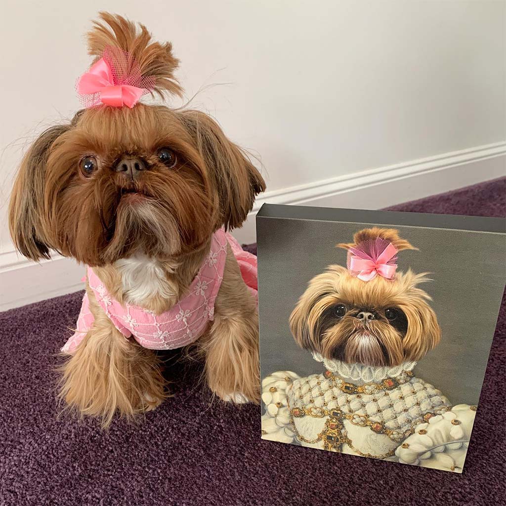 The Princess - Custom Pet Canvas