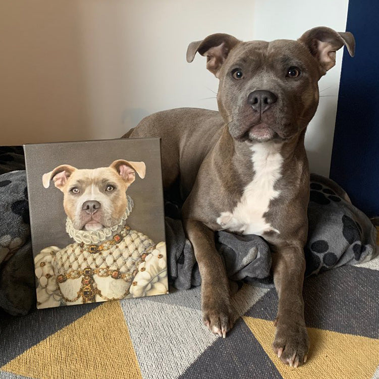 The Princess - Custom Pet Canvas