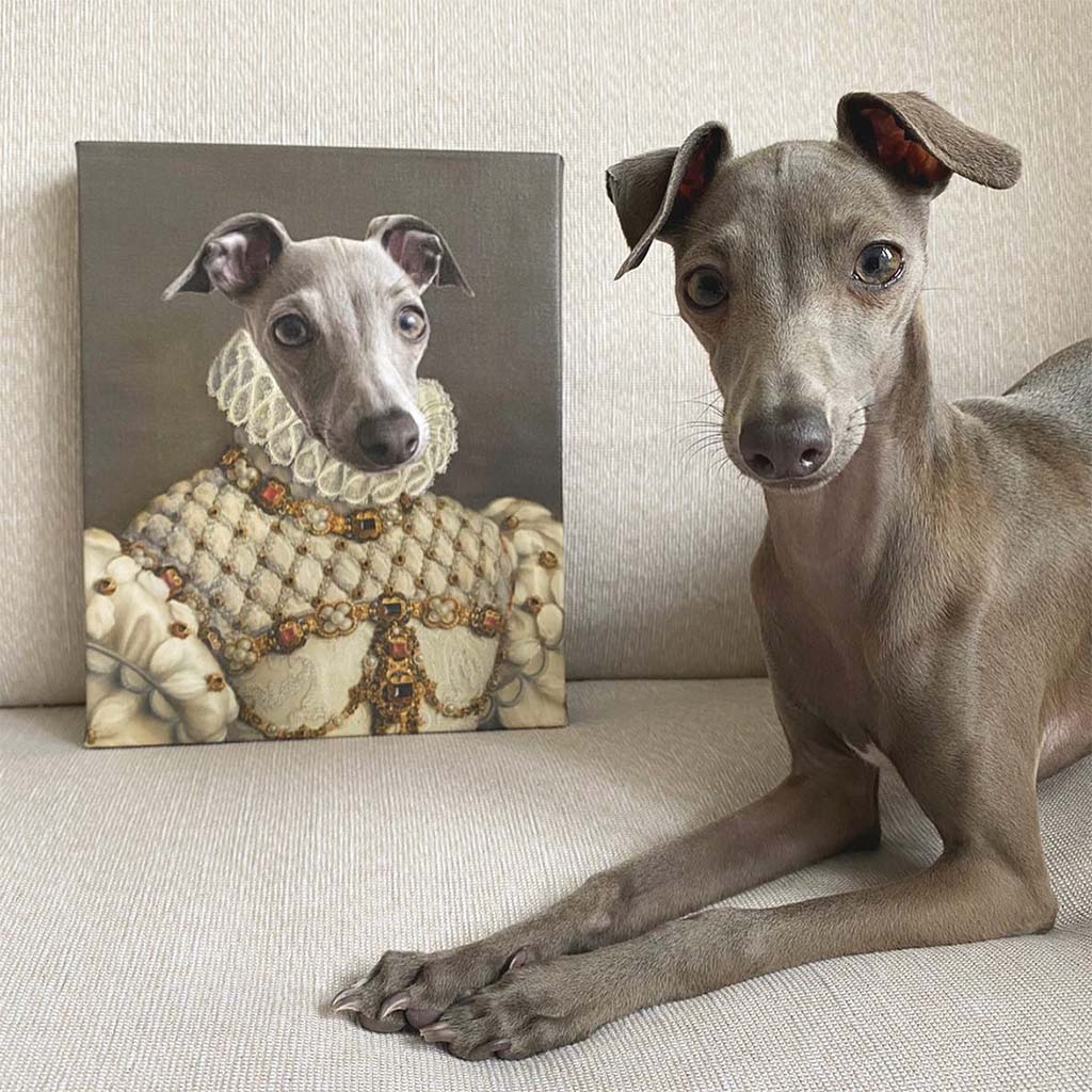 The Princess - Custom Pet Canvas
