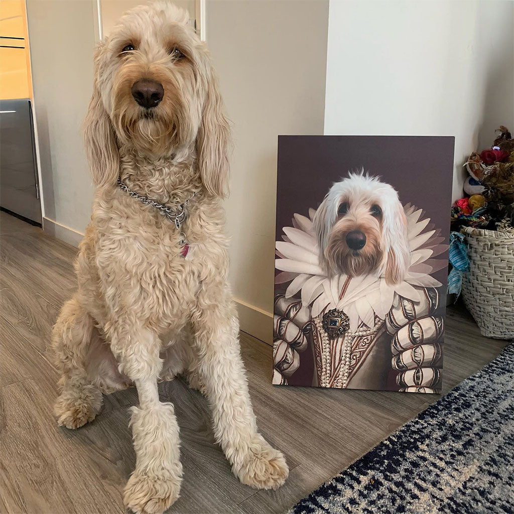 The Queen - Custom Pet Canvas