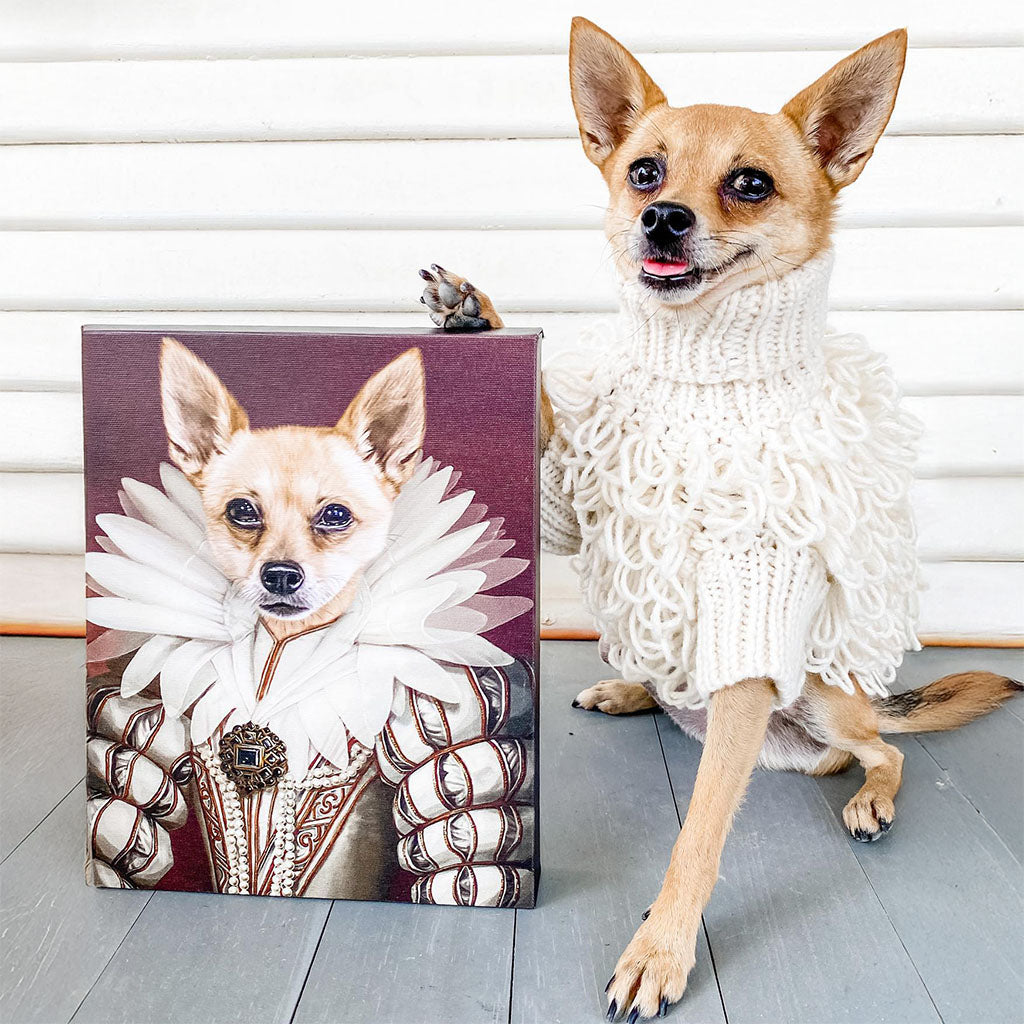 The Queen - Custom Pet Canvas