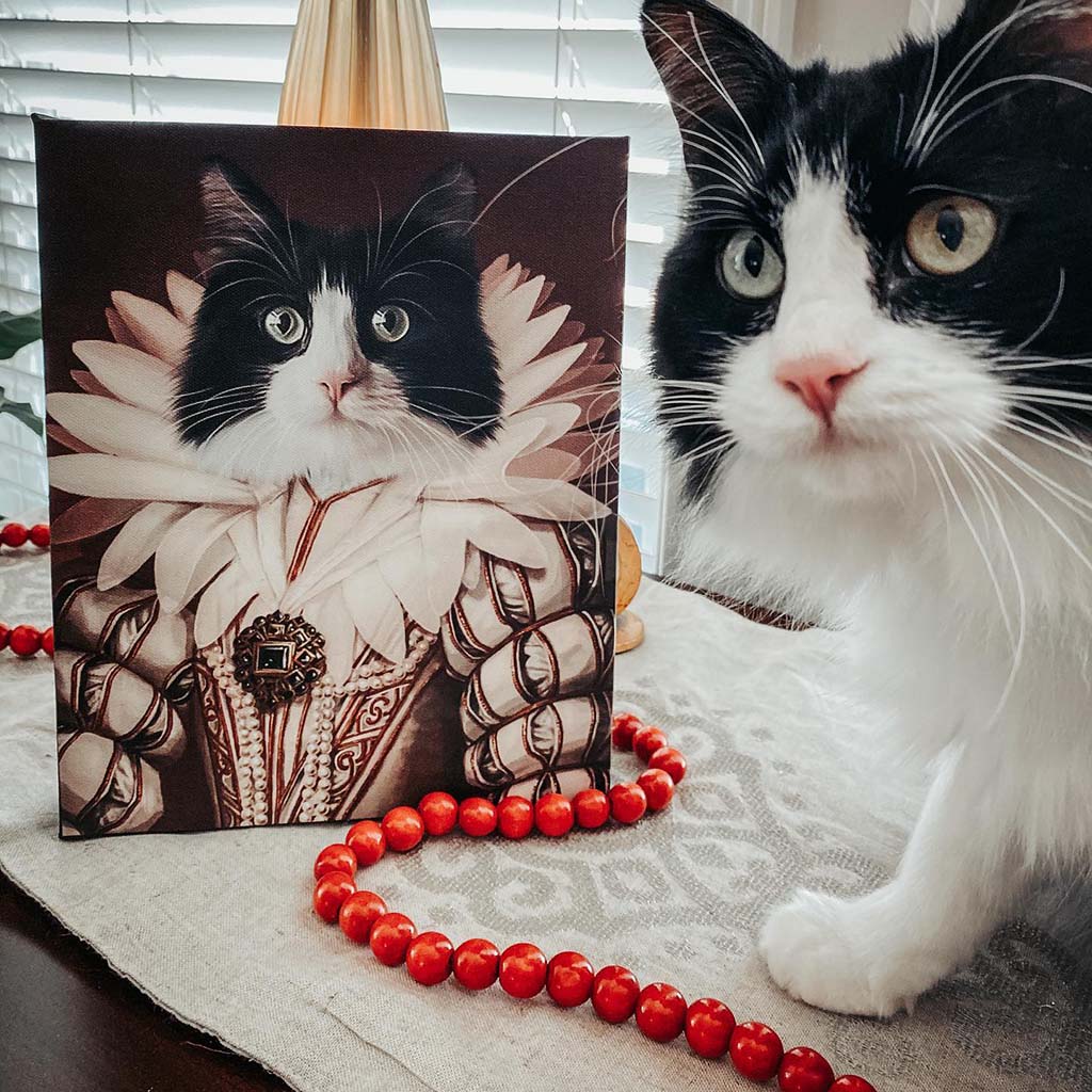 The Queen - Custom Pet Canvas
