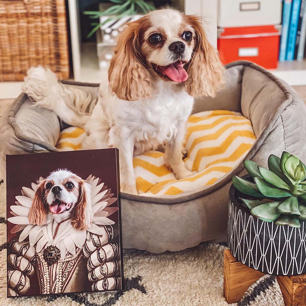 The Queen - Custom Pet Canvas