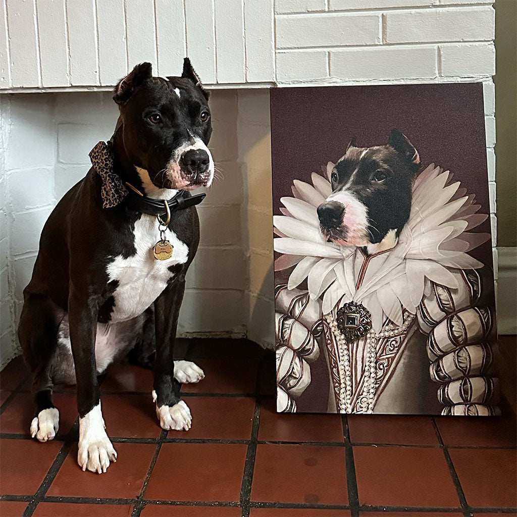The Queen - Custom Pet Canvas