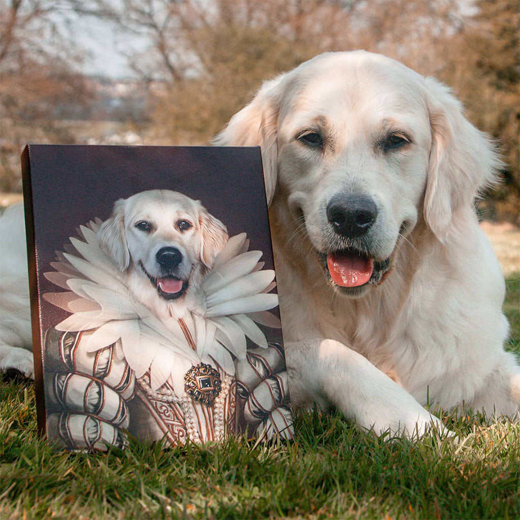 The Queen - Custom Pet Canvas