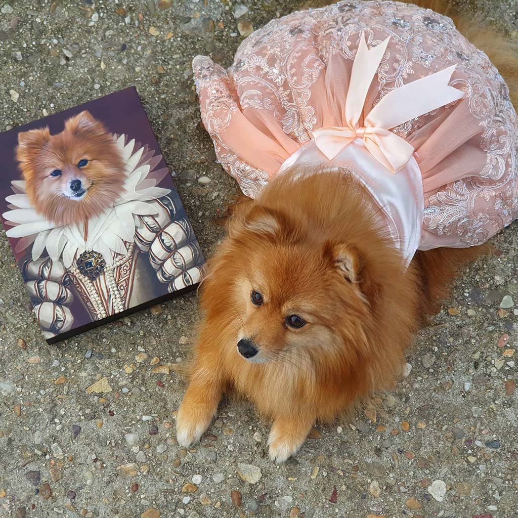 The Queen - Custom Pet Canvas