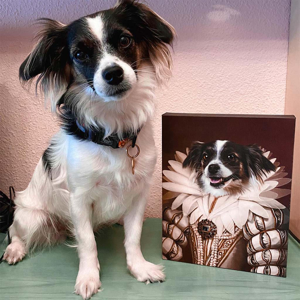 The Queen - Custom Pet Canvas
