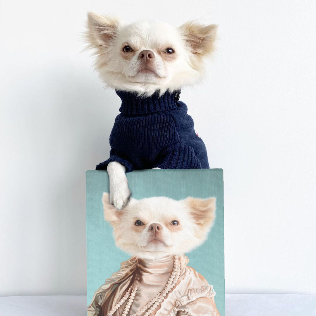 The Queen Regent - Custom Pet Canvas