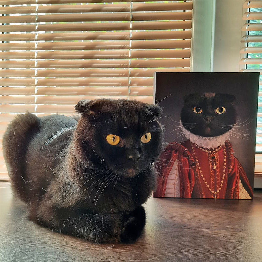 The Queen of Roses - Custom Pet Canvas