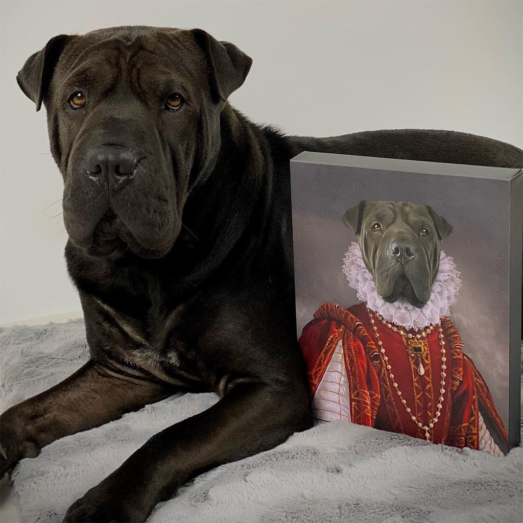The Queen of Roses - Custom Pet Canvas