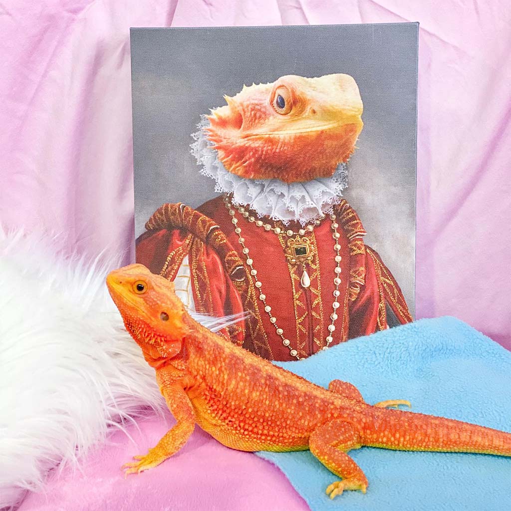 The Queen of Roses - Custom Pet Canvas