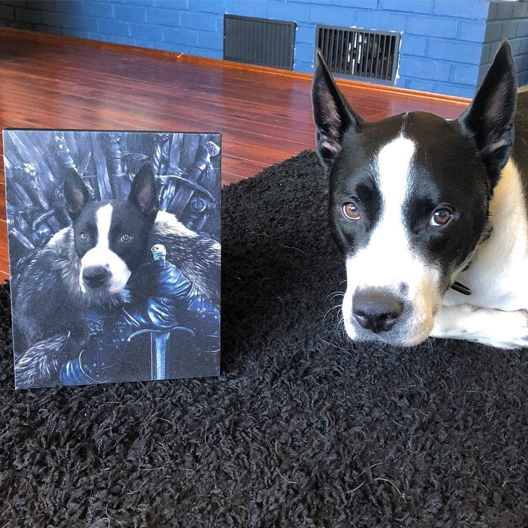 The King in the North - Custom Pet Canvas