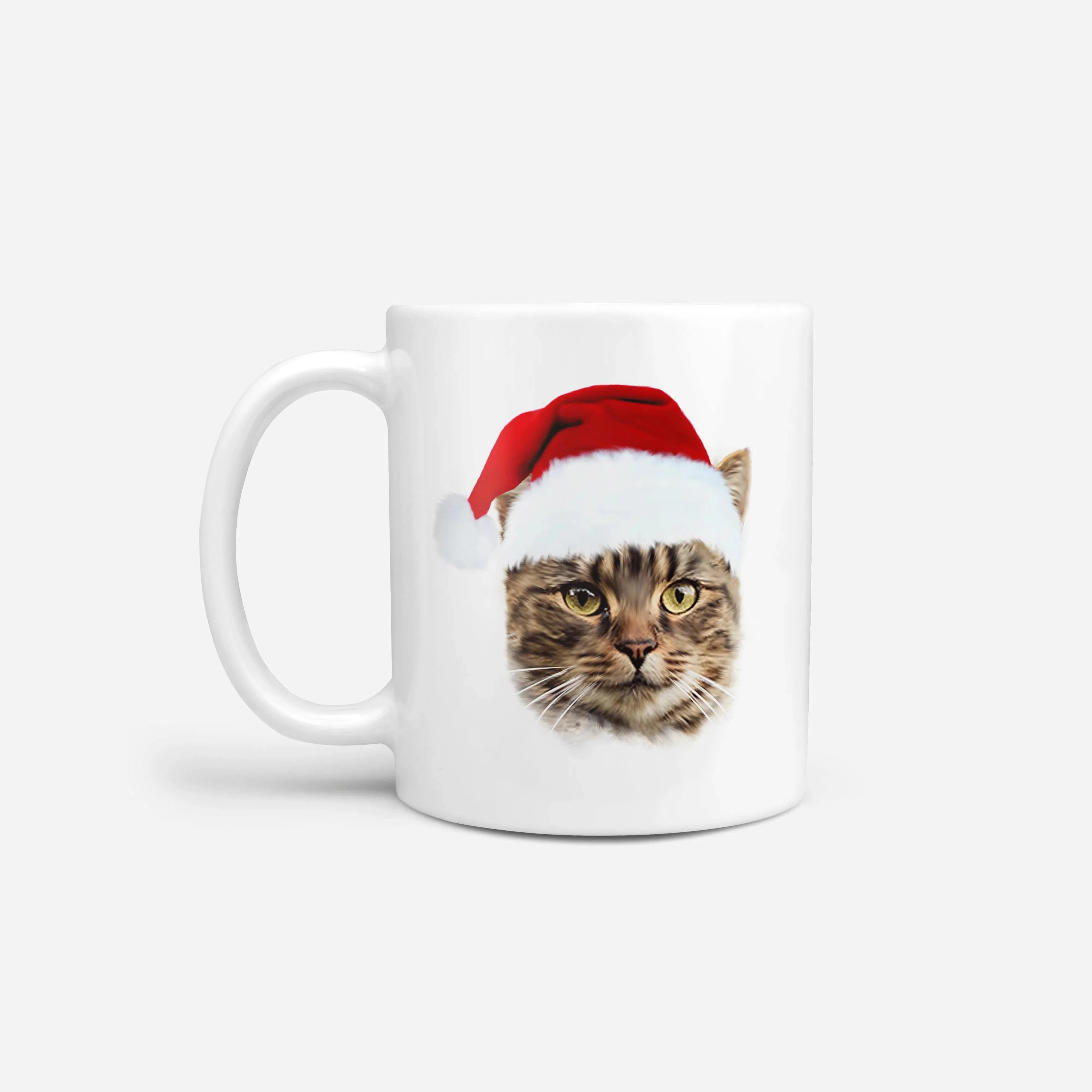 Santa Hat Custom Pet Mug