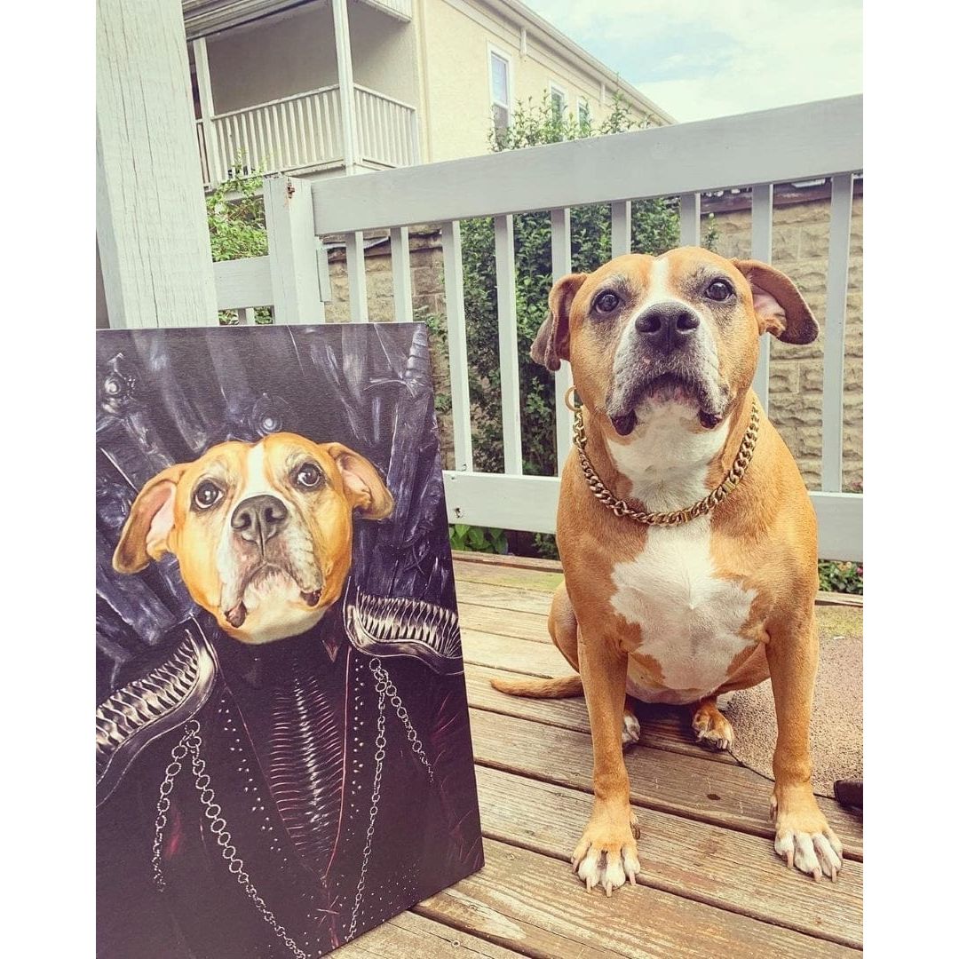 The Queen of the Seven Kingdoms - Custom Pet Canvas