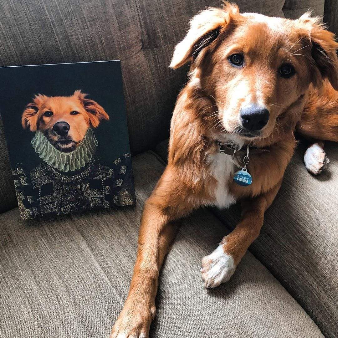The Dame - Custom Pet Canvas