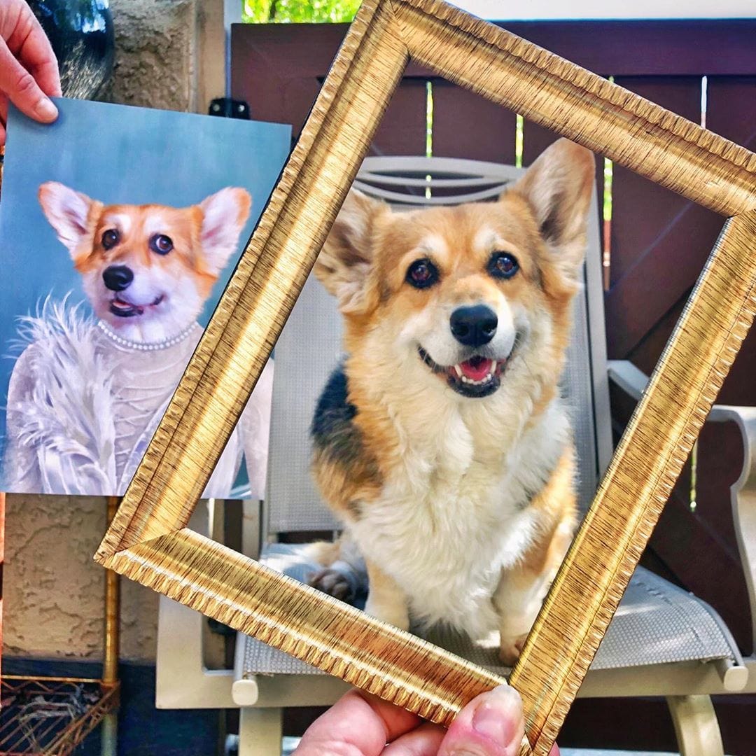 The Ballerina - Custom Pet Canvas