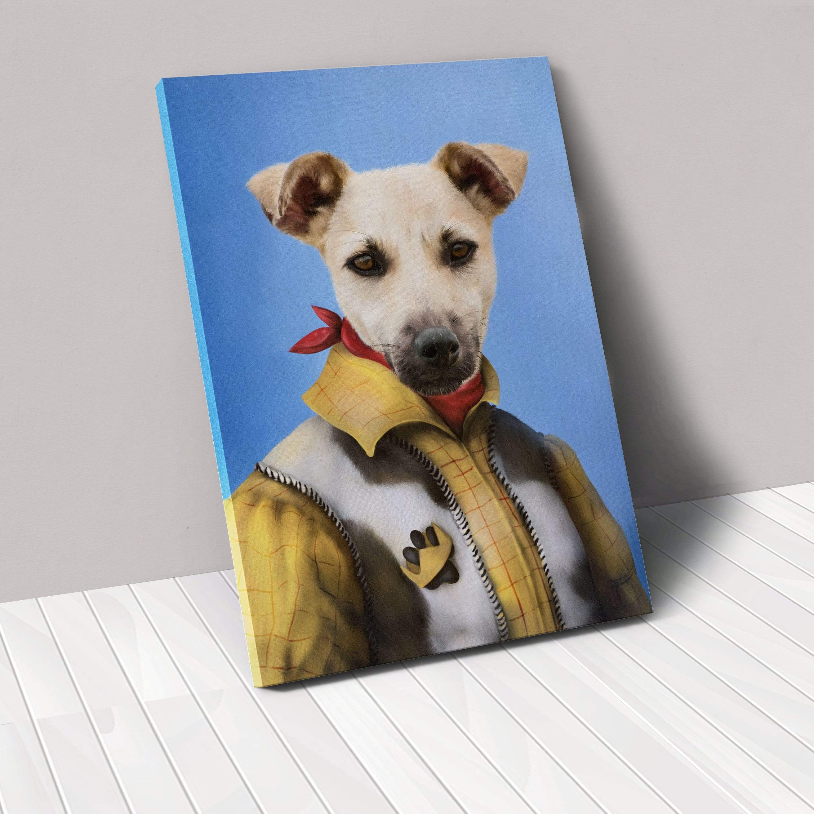 The Cowboy - Custom Pet Canvas