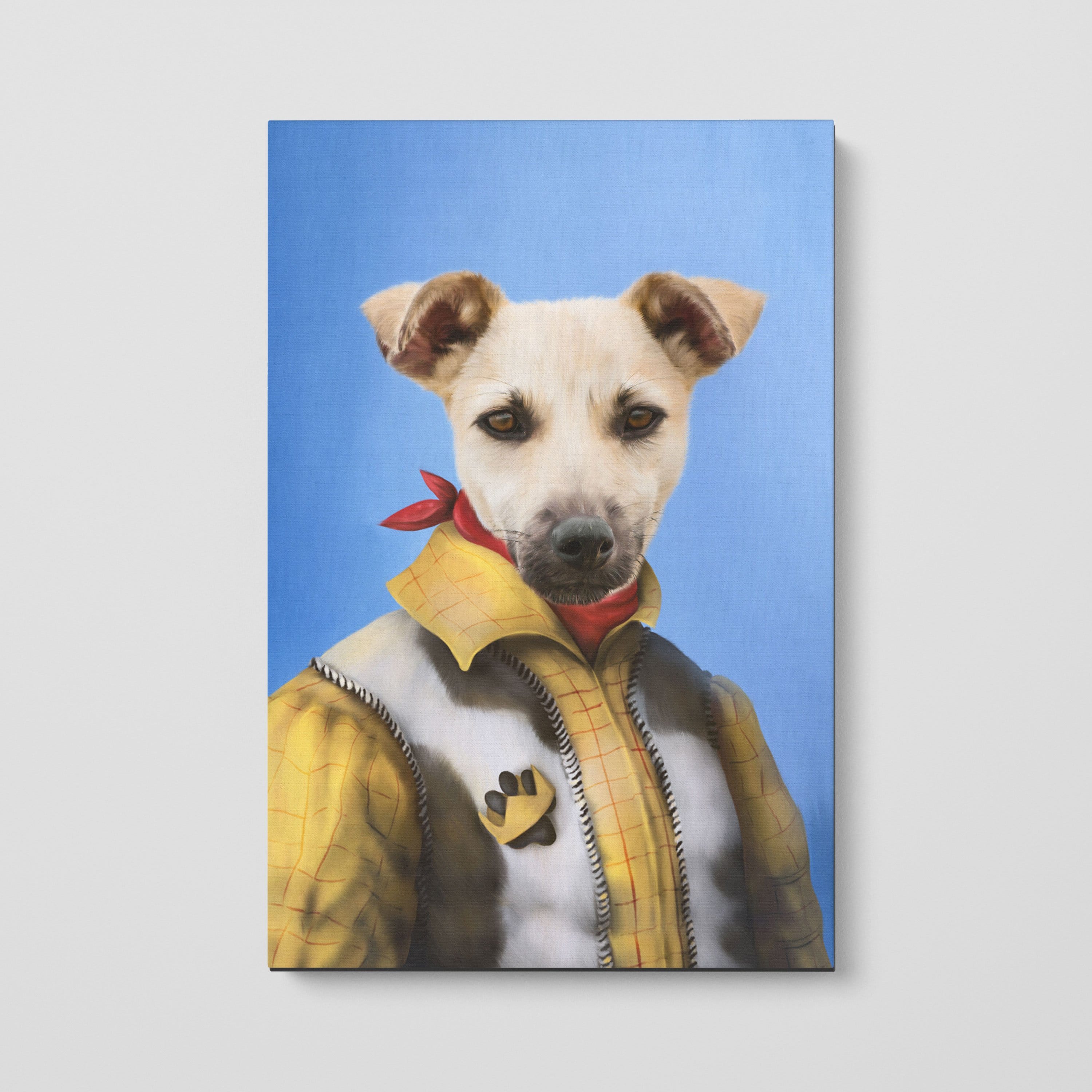 The Cowboy - Custom Pet Canvas