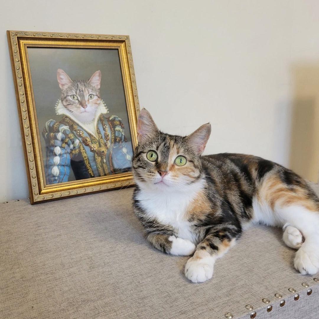 The Sapphire Queen - Custom Pet Poster