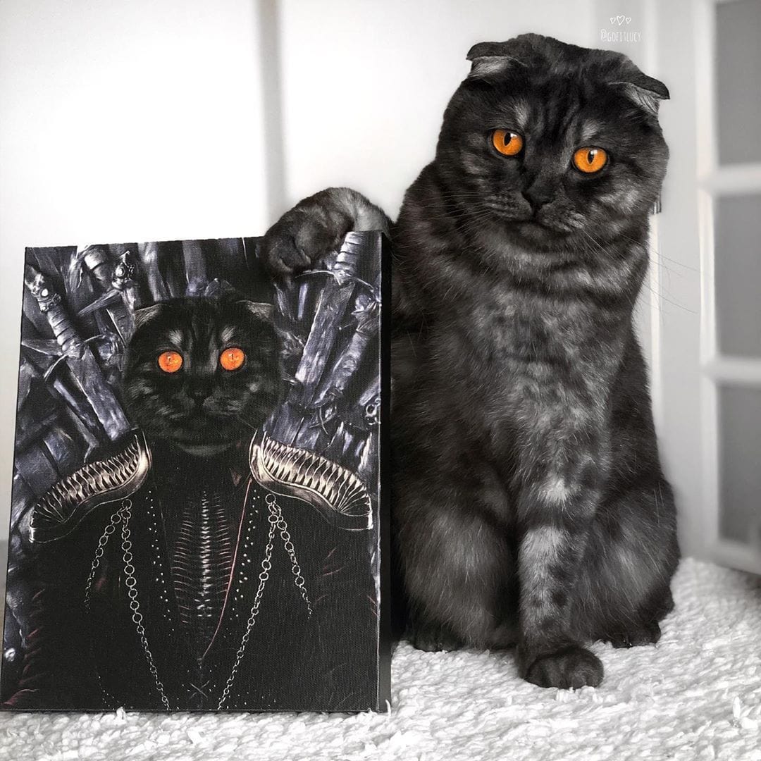 The Queen of the Seven Kingdoms - Custom Pet Canvas