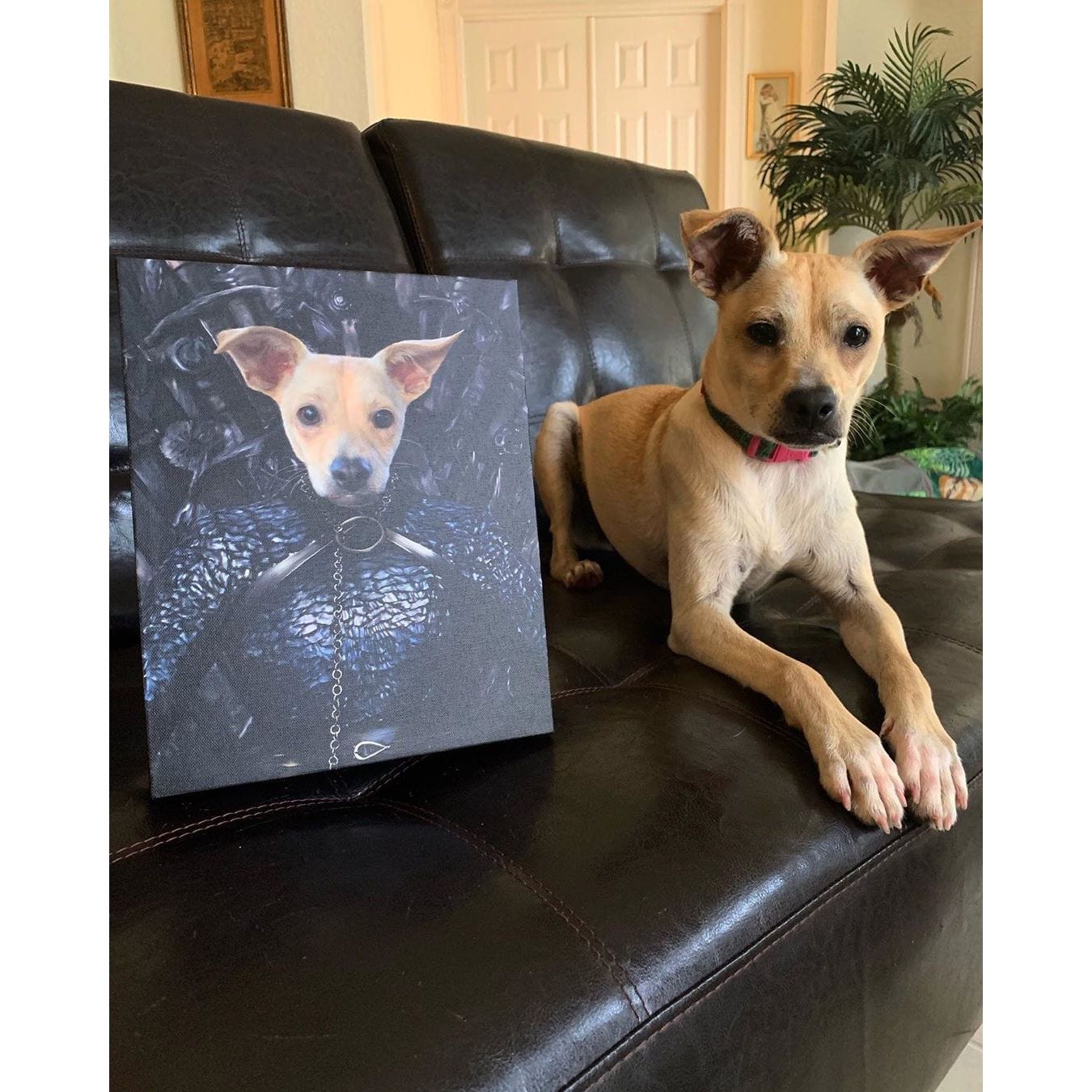 The Lady of the North - Custom Pet Canvas
