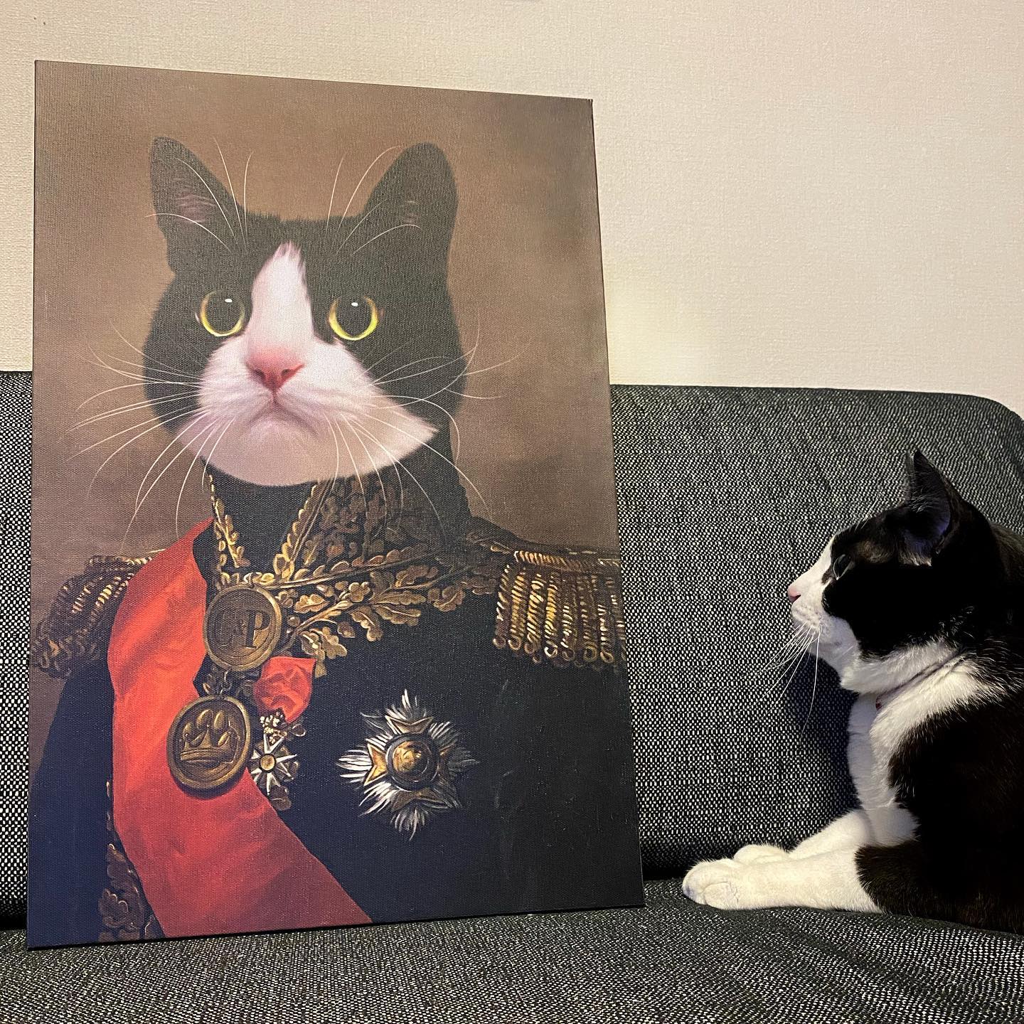 The Major - Custom Pet Canvas
